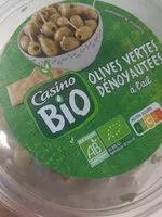 Mängden socker i Olives vertes à l'ail dénoyautées BIO