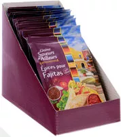 Mängden socker i Épices pour fajitas