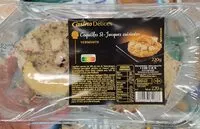 Mängden socker i Coquilles st jacques