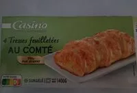 Mängden socker i Tresse feuilletées au comté