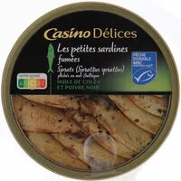 Mängden socker i Les petites sardines fumées