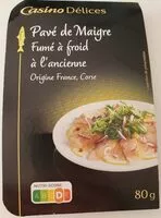 Mängden socker i Pavé de Maigre fumé