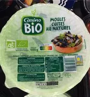 Mängden socker i Moules cuites au naturel