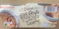 Mängden socker i Crème aux oeufs saveur vanille sur lit de caramel