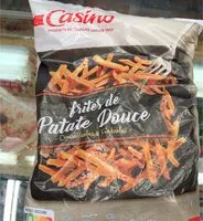 Mängden socker i Frites de patate douce