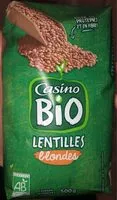 Mängden socker i Lentilles blondes