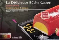 Mängden socker i Délicieuse bûche glacée