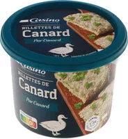 Mängden socker i Rillette de canard