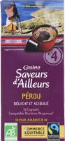 Mängden socker i 30 Capsules Pérou Bio Fairtrade