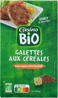 Mängden socker i Galettes sarrasin emmental Bio
