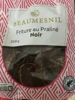 Mängden socker i Friture au praliné noir