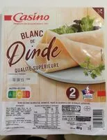 Mängden socker i Blanc de dinde