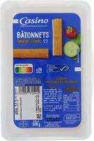 Mängden socker i Bâtonnets de surimi saveur crabe