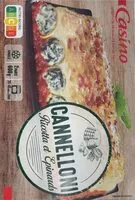 Mängden socker i Cannelloni Ricotta et Epinatds