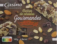 Mängden socker i Barres de céréales Gourmandes