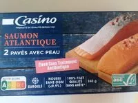 Mängden socker i Saumon Atlantique