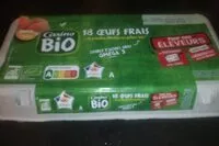 Mängden socker i 18 oeufs frais source d'omega 3