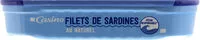 Mängden socker i Filets de sardines au naturel