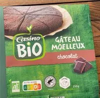 Mängden socker i Gâteau moelleux chocolat