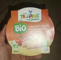 Mängden socker i Légumes, volaille à la basquaise avec morceaux