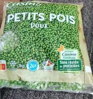 Mängden socker i Petits pois surgelés