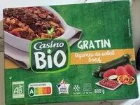 Mängden socker i Gratin légumes du soleil et boeuf