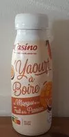 Mängden socker i Yaourt à boire mangue passion