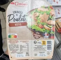 Mängden socker i Emincé de poulet rôtis