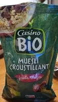 Mängden socker i Muesli croustillant fruits rouges