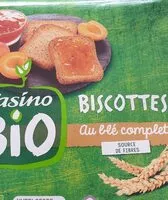 Mängden socker i Biscottes au blé complet