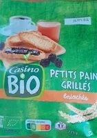 Mängden socker i Petits pains grillés briochés