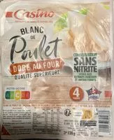 Mängden socker i Blanc de poulet doré au four qualité supérieur