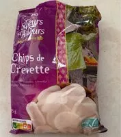 Mängden socker i Chips de crevette