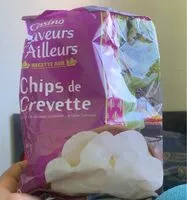 Mängden socker i Chips de crevette