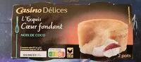 Mängden socker i L'exquis cœur fondant noix de coco
