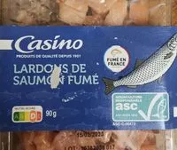 Mängden socker i Lardons de saumon