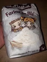 Mängden socker i Farine de blé