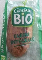 Mängden socker i Pain farine intégrale