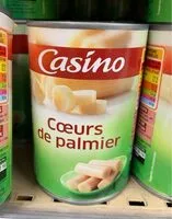 Mängden socker i Coeur de palmier