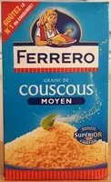 Mängden socker i Couscous Grain Moyen