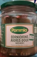 Mängden socker i Cornichon Aigre Doux