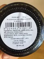 Mängden socker i Oeufs De Lompe Noir Verrine