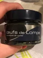 Mängden socker i Oeuf de lompe noir