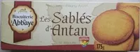 Mängden socker i Sablés d'Antan