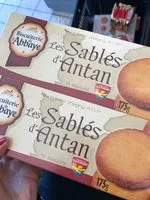 Mängden socker i Les Sablés D'antan (offre Spéciale). 2x175g