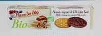 Mängden socker i Sablé au chocolat au lait BIO