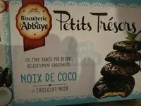 Mängden socker i Petits trésors noix de coco et chocolat noir
