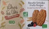 Mängden socker i Biscuits Céréales Fruits Rouges