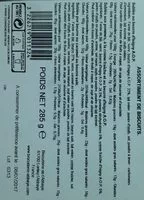 Mängden socker i Assortiment de biscuits