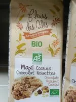 Mängden socker i Maxi cookies chocolat noisettes